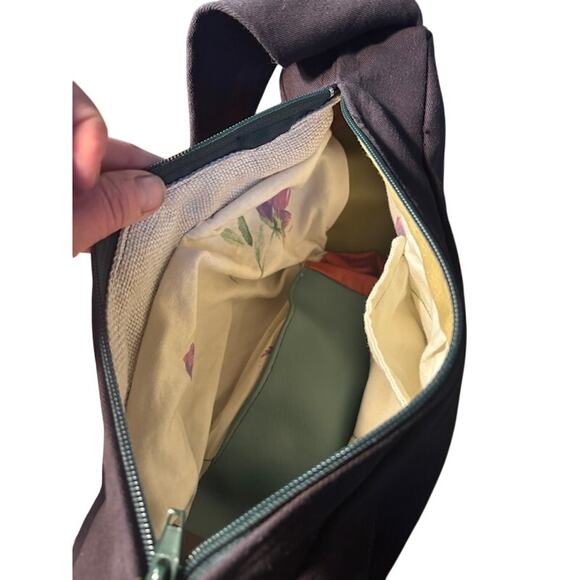 Haas Amsterdam bag crossbody shoulder bag vegan leather brown limited - Picture 9 of 10